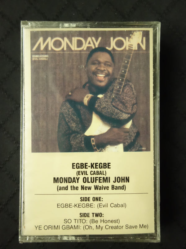 Monday John And The New Waive Band "Egbe-Kegbe (Evil Cabal)"-Cassette Tapes-UnDigable Digs