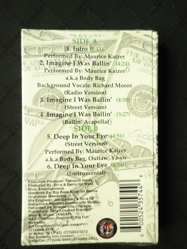 Money Makin Soldiers "Imagine I Was Ballin" (Single)-Cassette Tapes-UnDigable Digs