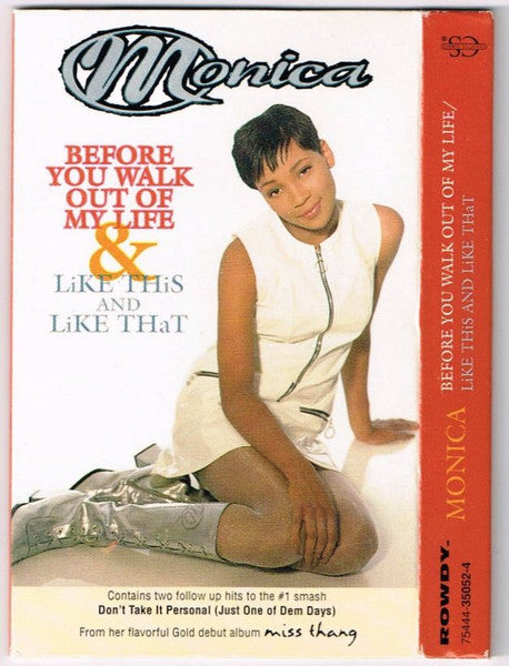 Monica "Before You Walk Out Of My Life / Like This And Like That" (Single)-Cassette Tapes-UnDigable Digs