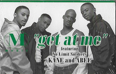 Monie Featuring Kane And Abel "Get At Me" (Single)-Cassette Tapes-UnDigable Digs