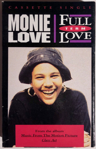 Monie Love "Full Term Love" (Single)-Cassette Tapes-UnDigable Digs