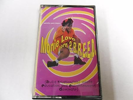 Monie Love"Born 2 B.R.E.E.D." (Maxi-Single)-Cassette Tapes-UnDigable Digs