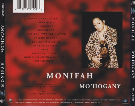 Monifah "Mo'Hogany" (CD)-CDs-UnDigable Digs