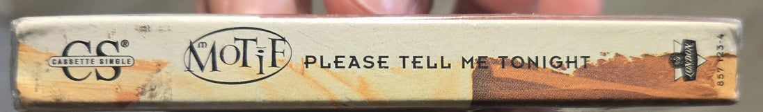 Motif "Please Tell Me Tonight" (Single)-Cassette Tapes-UnDigable Digs