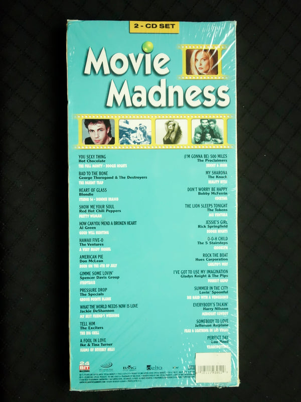 Movie Madness: Original Songs From Original Artists (LongBox CD) (2xCD)-CDs-UnDigable Digs