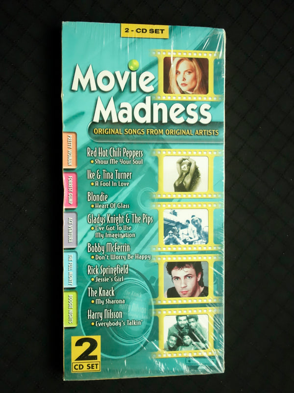Movie Madness: Original Songs From Original Artists (LongBox CD) (2xCD)-CDs-UnDigable Digs