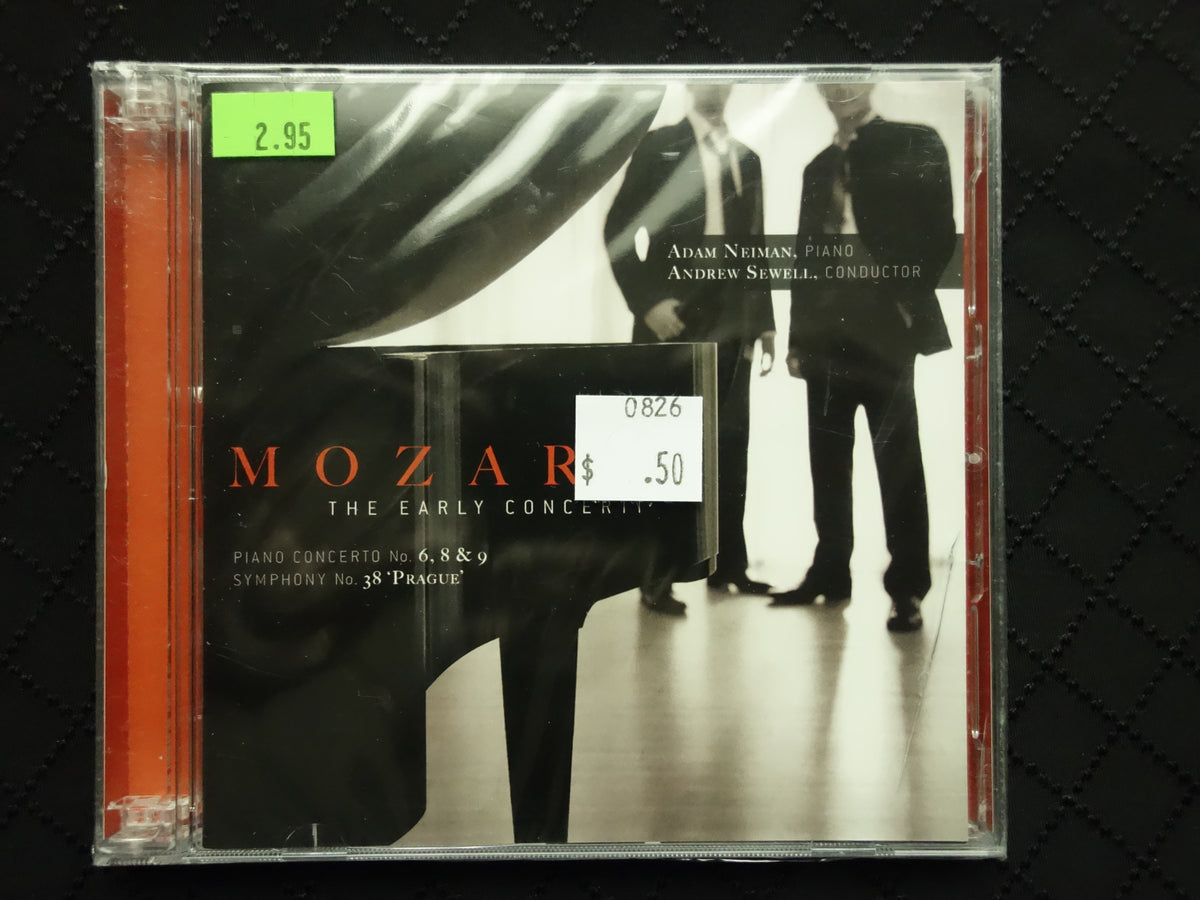 Mozart: The Early Concerti (Piano Concerto No. 6, 8, & 9; Symphony No. 38 'Prague'" (CD)-CDs-UnDigable Digs