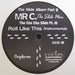 Mr. C The Slide Man "Roll Like This (The Cha Cha Slide Part III)" (12" Single)-Vinyl Records-UnDigable Digs