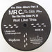 Mr. C The Slide Man "Roll Like This (The Cha Cha Slide Part III)" (12" Single)-Vinyl Records-UnDigable Digs
