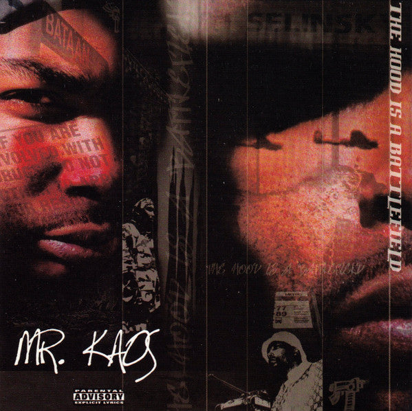 Mr. Kaos "The Hood Is A Battlefield" (CD)-CDs-UnDigable Digs