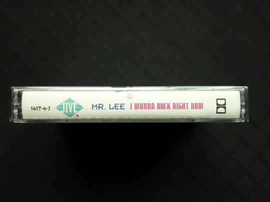 Mr. Lee "I Wanna Rock Right Now"-Cassette Tapes-UnDigable Digs