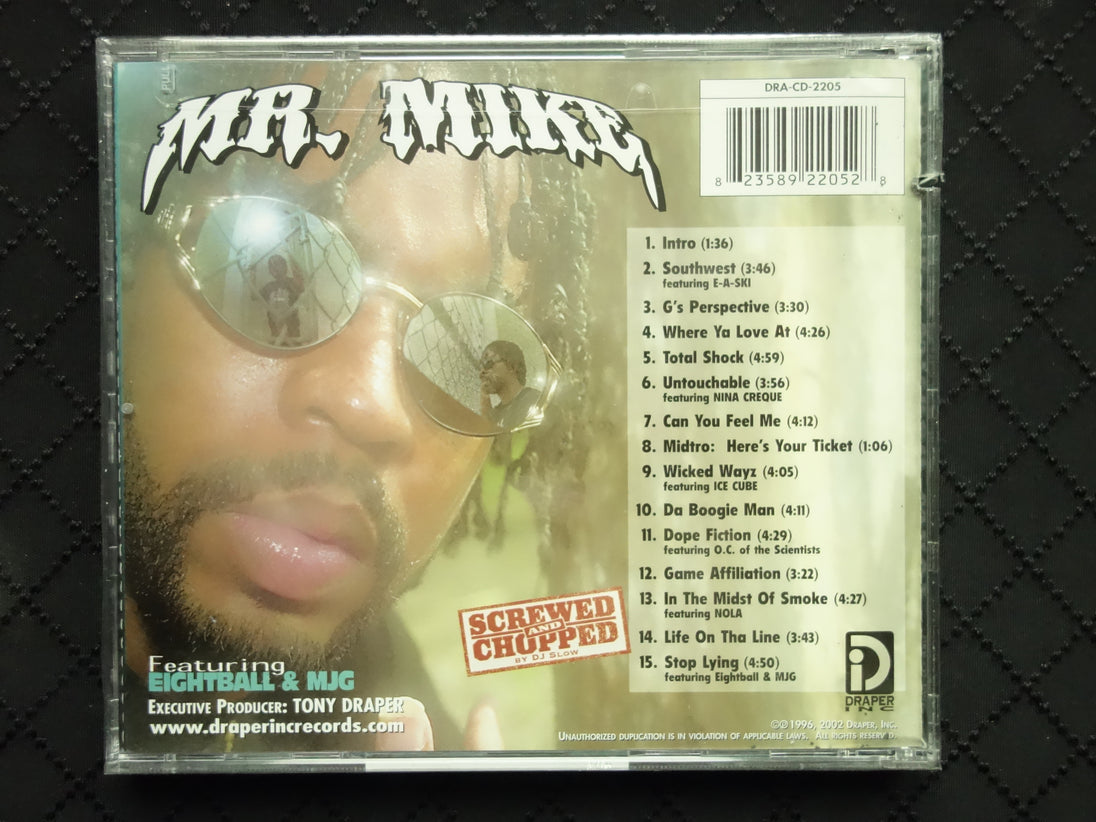 Mr. Mike "Wicked Wayz" (Screwed And Chopped) (CD)-CDs-UnDigable Digs