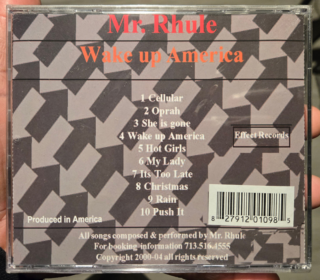 Mr. Rhule "Wake Up America" (CD)-CDs-UnDigable Digs