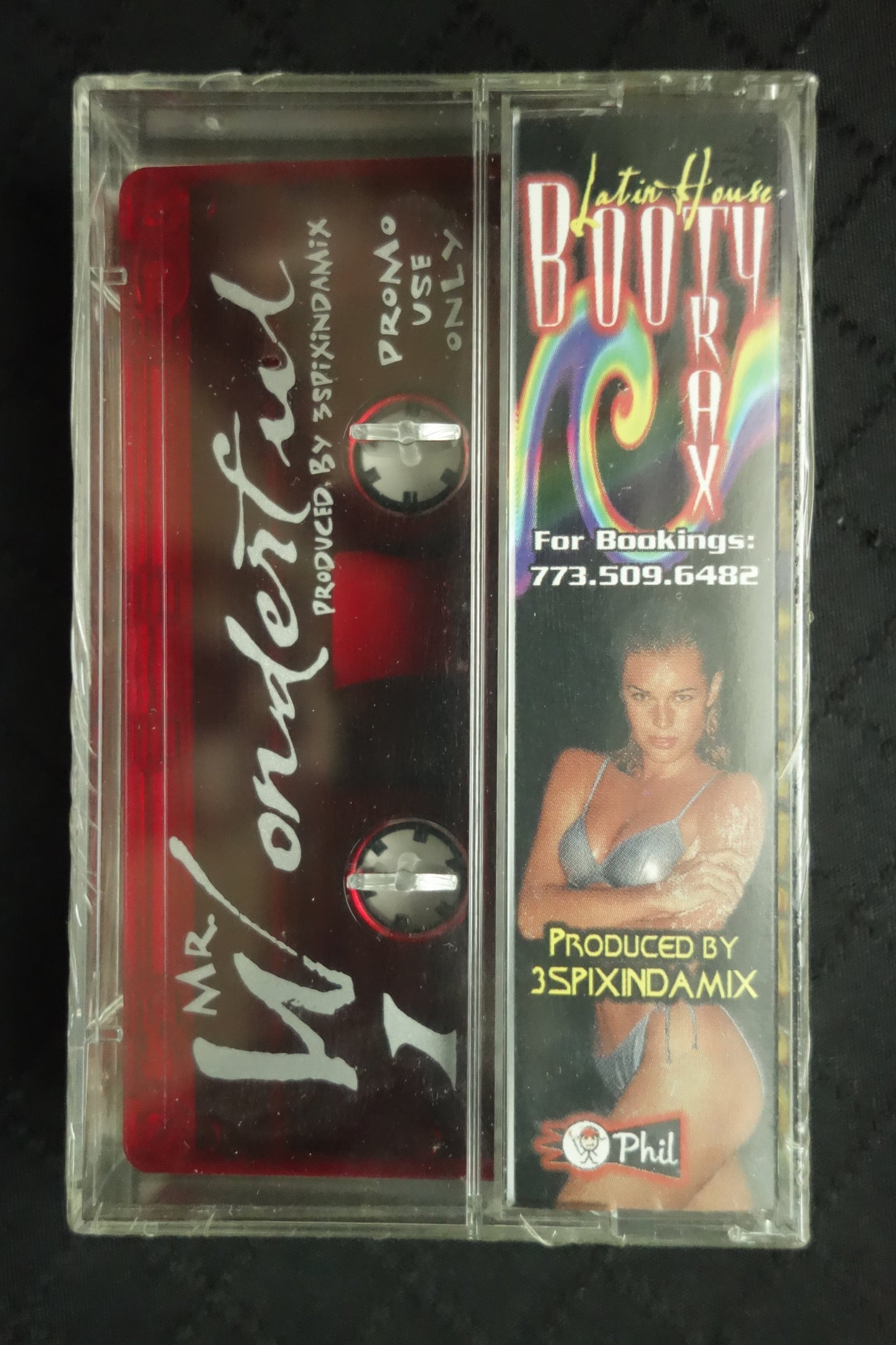 Mr. Wonderful (of the Polo Club) "Latin House Booty Trax Volume 1"-Cassette Tapes-UnDigable Digs