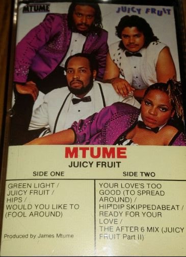 Mtume "Juicy Fruit"-Cassette Tapes-UnDigable Digs