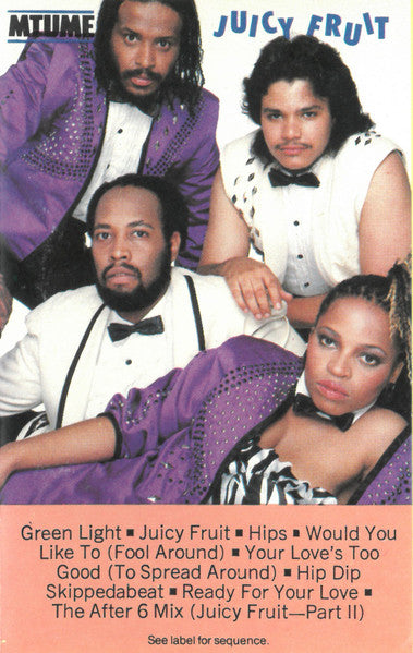 Mtume "Juicy Fruit"-Cassette Tapes-UnDigable Digs