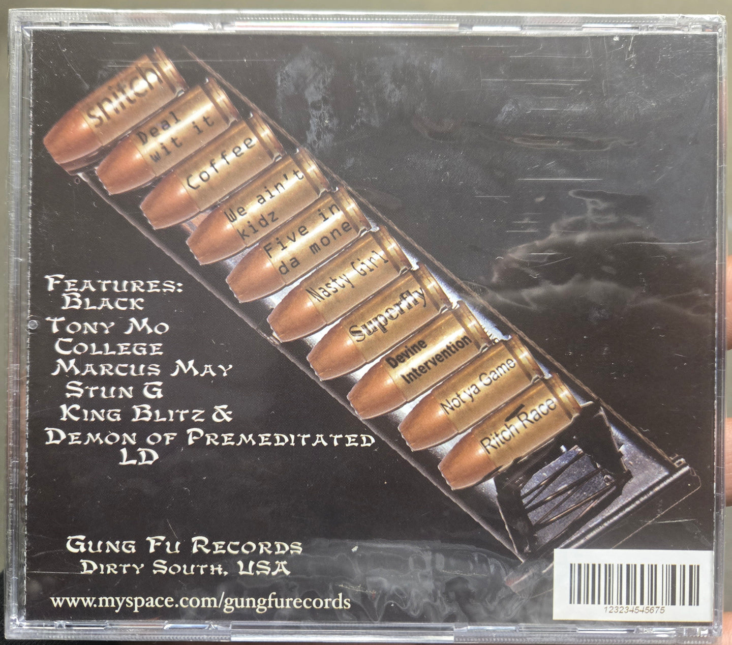 Mu A.K.A. Musashi "Iron Fist, Razor Tung" (CD)-CDs-UnDigable Digs