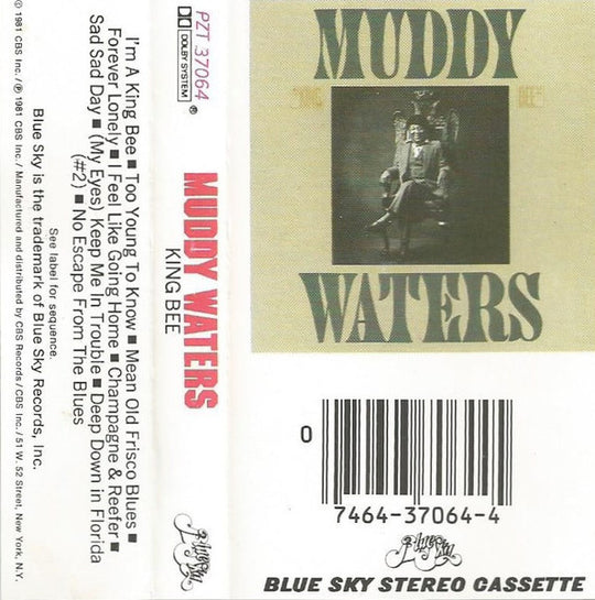 Muddy Waters "King Bee"-Cassette Tapes-UnDigable Digs