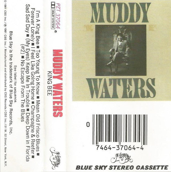 Muddy Waters "King Bee"-Cassette Tapes-UnDigable Digs