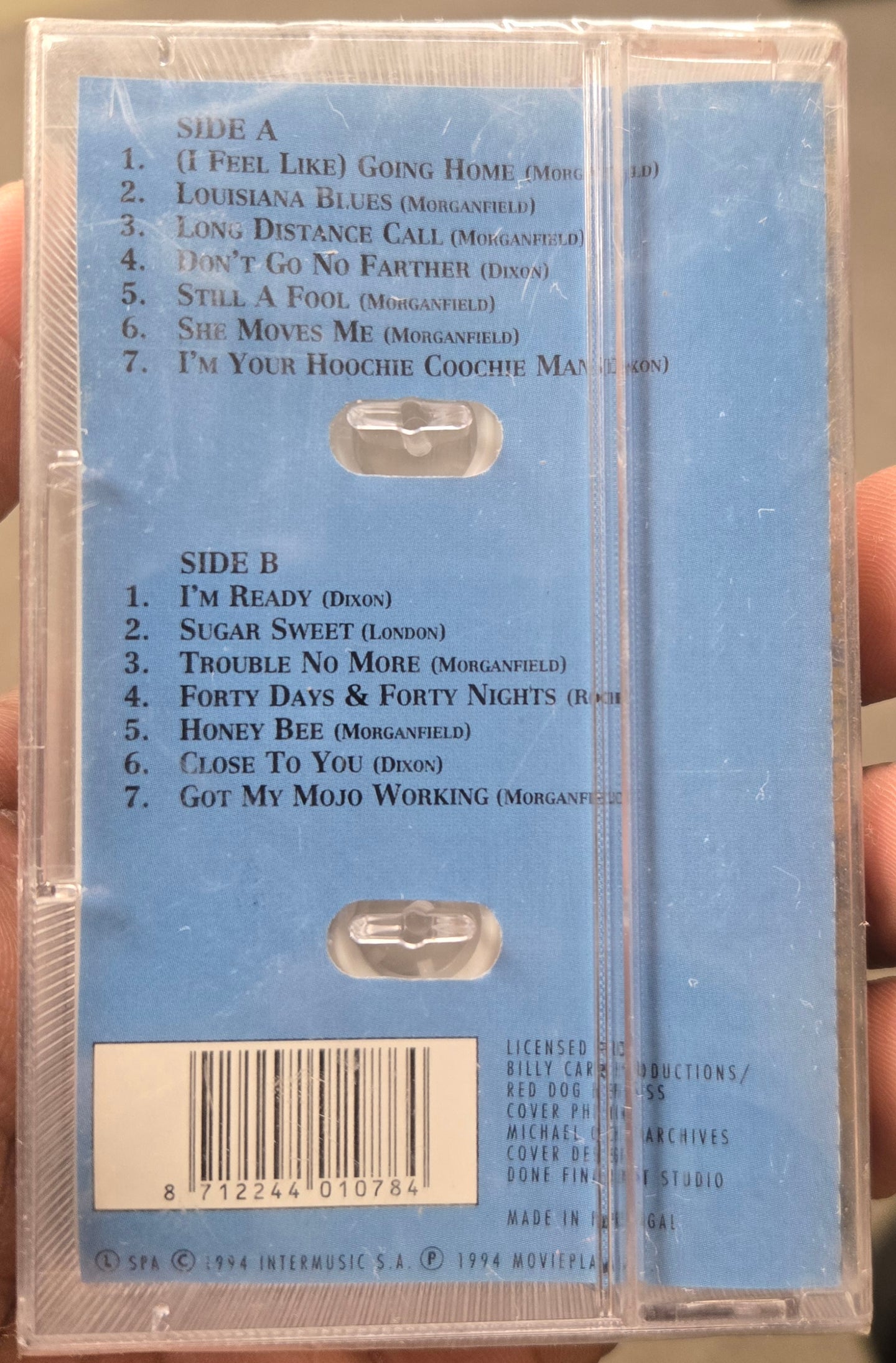 Muddy Waters "The Great Muddy Waters"-Cassette Tapes-UnDigable Digs