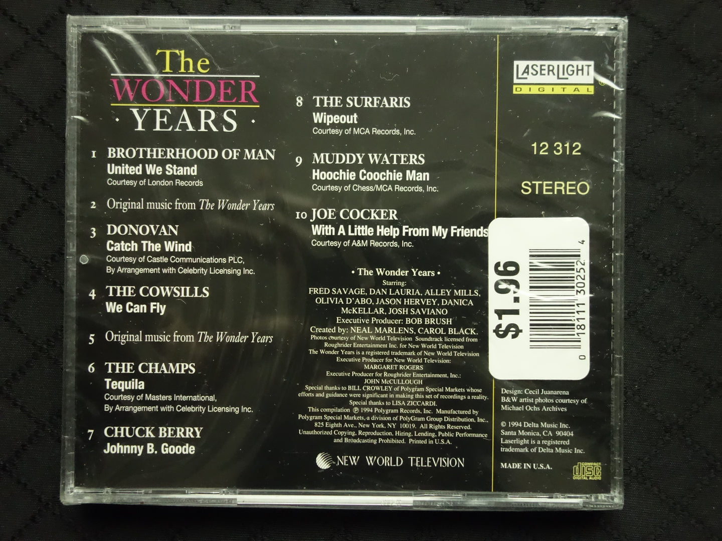 Music From The Wonder Years "Good Times Good Friends" (CD)-CDs-UnDigable Digs
