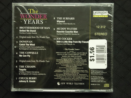Music From The Wonder Years "Good Times Good Friends" (CD)-CDs-UnDigable Digs