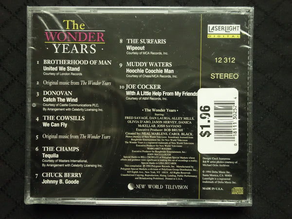 Music From The Wonder Years "Good Times Good Friends" (CD)-CDs-UnDigable Digs