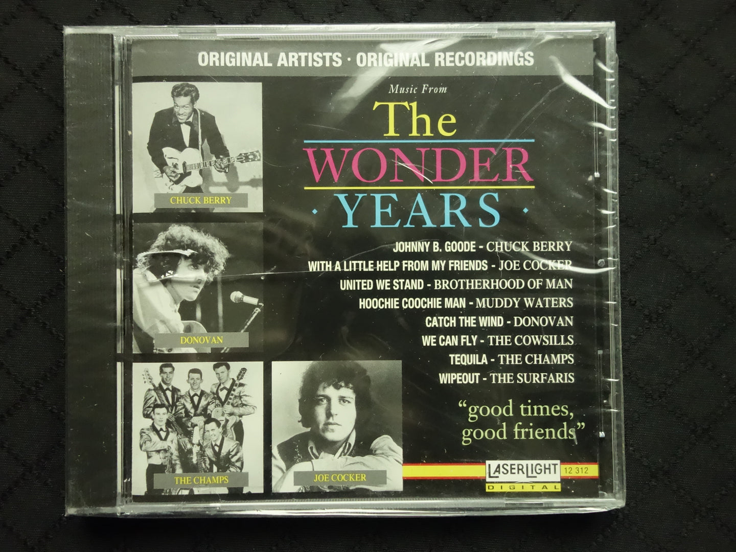 Music From The Wonder Years "Good Times Good Friends" (CD)-CDs-UnDigable Digs