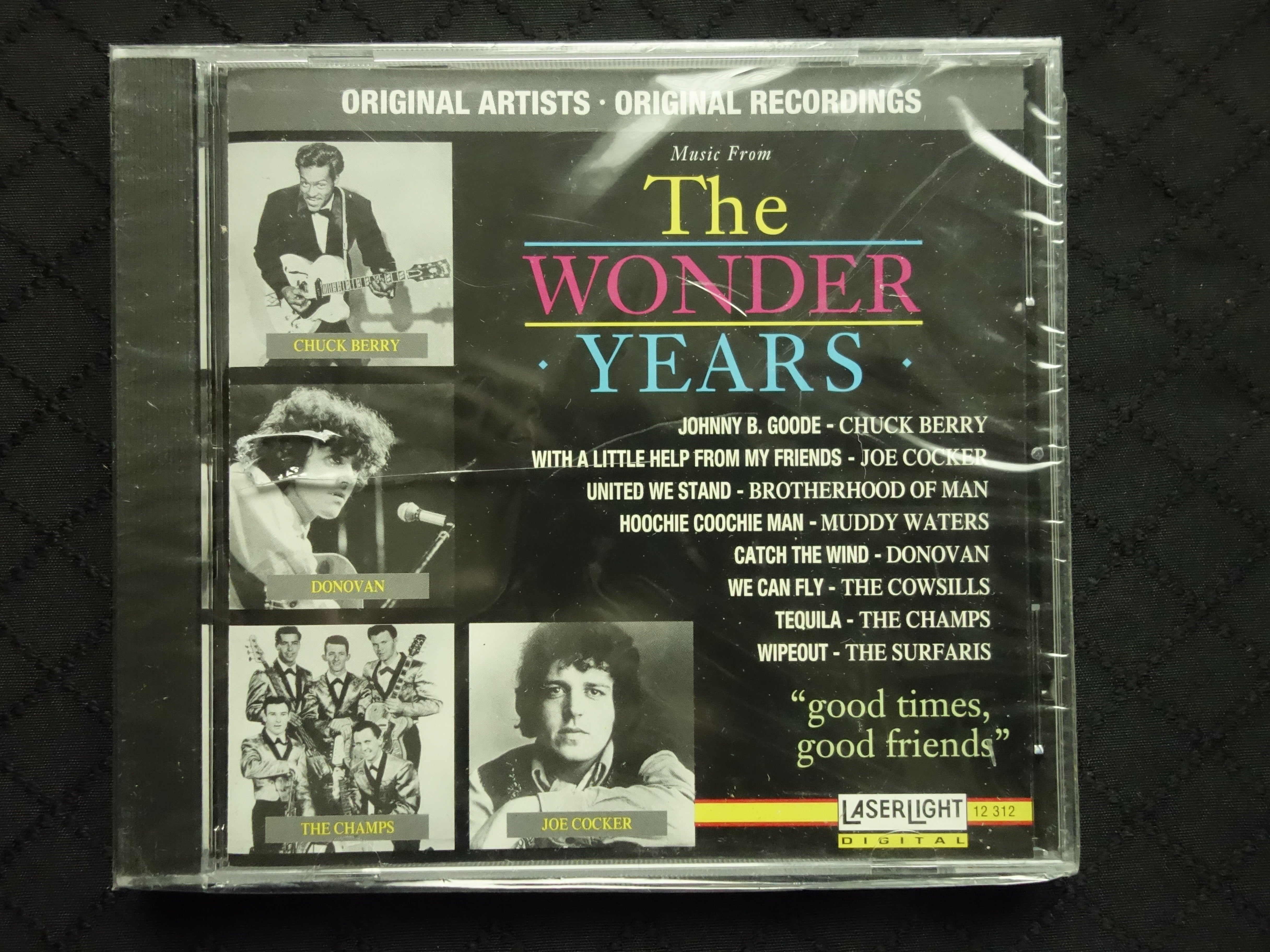 Music From The Wonder Years "Good Times Good Friends" (CD)-CDs-UnDigable Digs