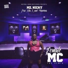 Mz. Nicky featuring Mia X & Shawnna "Female MC (Remix)" (CD Single)-CDs-UnDigable Digs