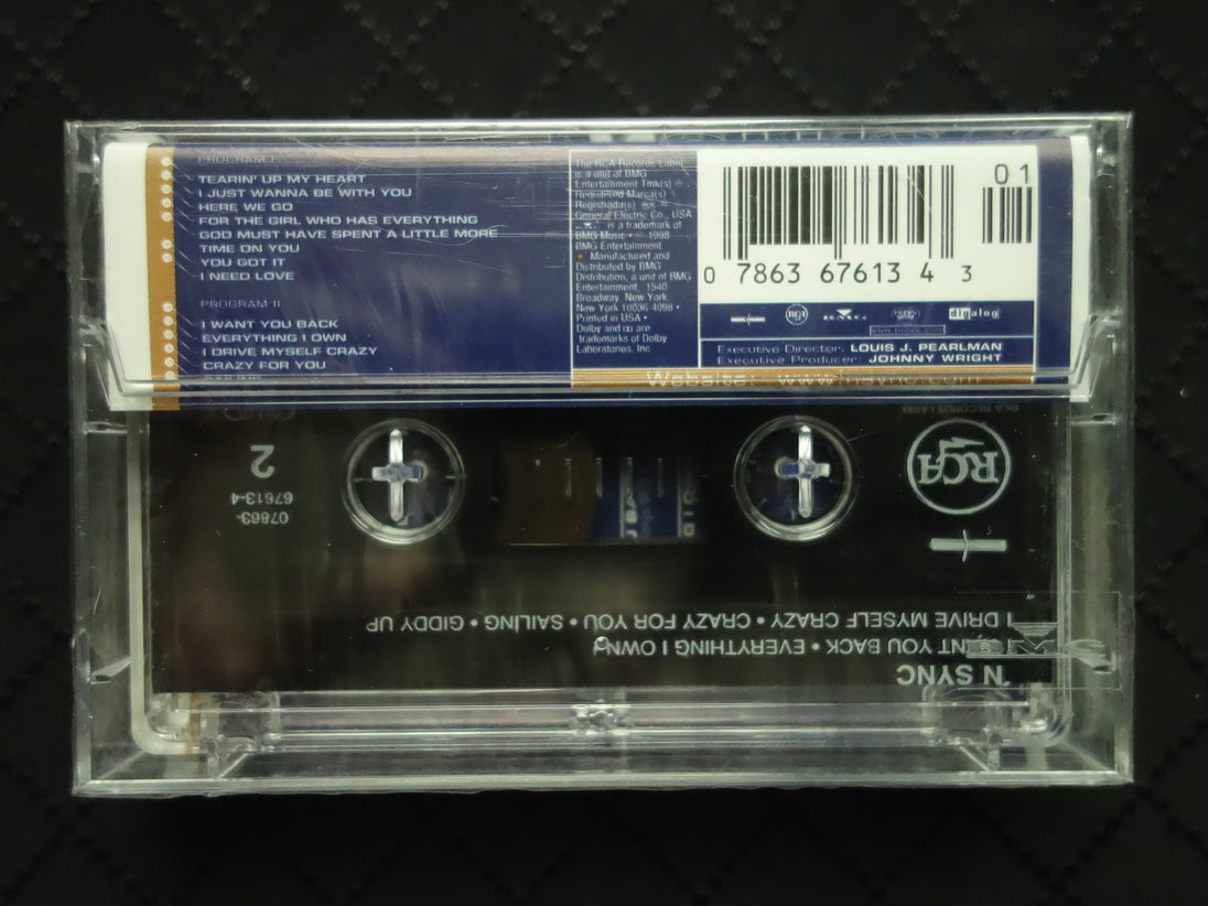 *NSYNC "N Sync"-Cassette Tapes-UnDigable Digs