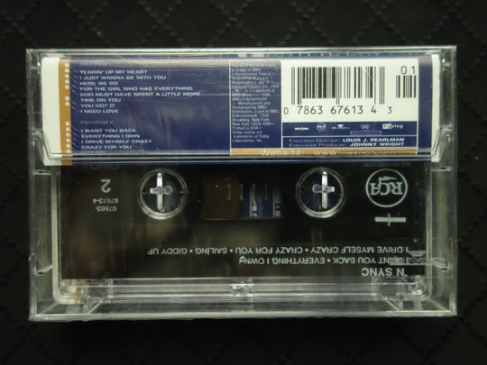 *NSYNC "N Sync"-Cassette Tapes-UnDigable Digs