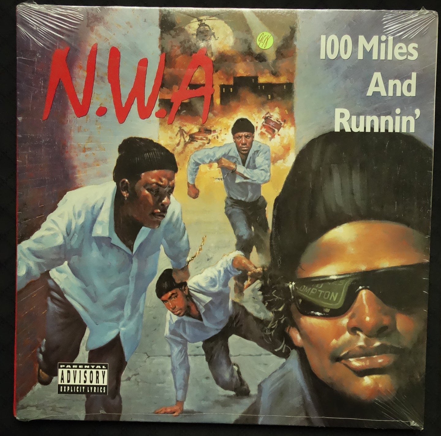 N.W.A "100 Miles And Runnin'" (EP)-Vinyl Records-UnDigable Digs