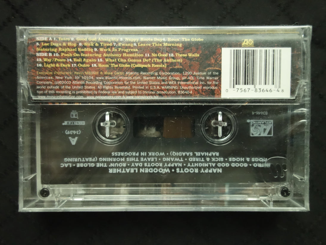 Nappy Roots "Wooden Leather"-Cassette Tapes-UnDigable Digs