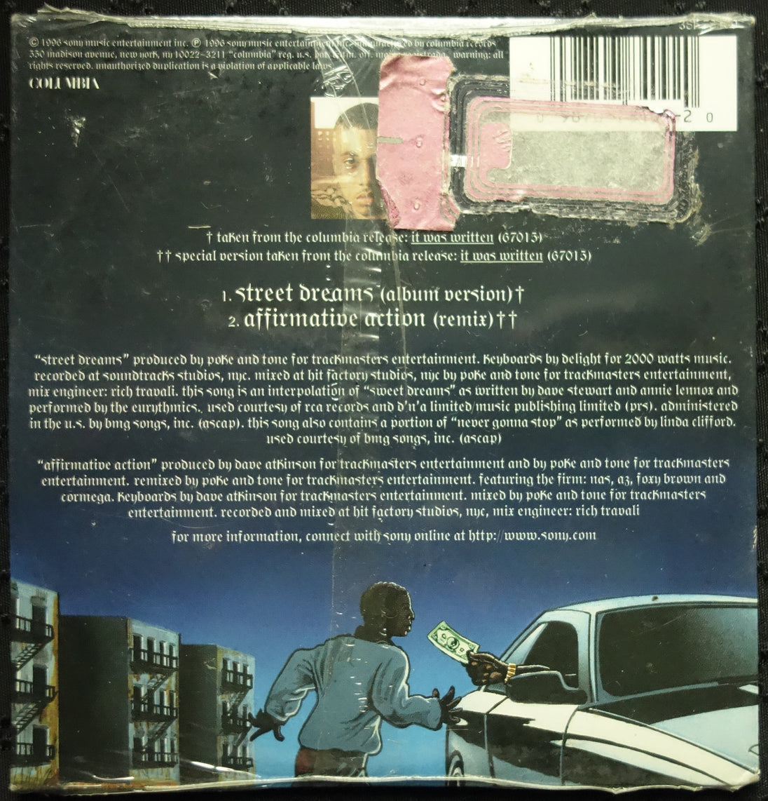 Nas "Street Dreams" (CD Single)-CDs-UnDigable Digs