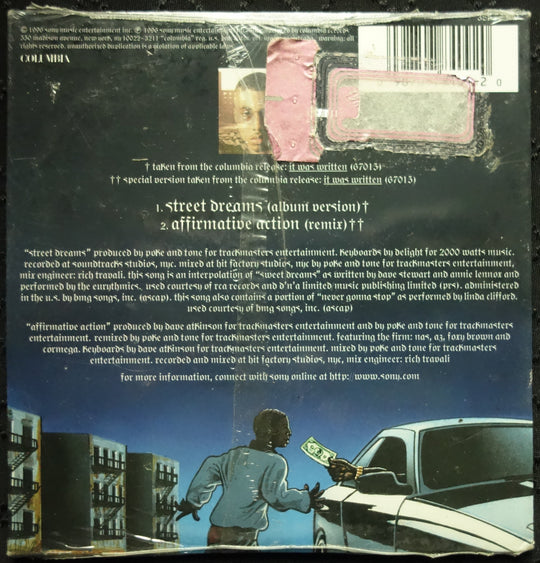 Nas "Street Dreams" (CD Single)-CDs-UnDigable Digs