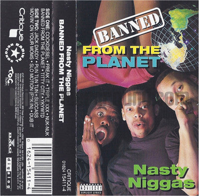 Nasty Niggas "Banned From The Planet"-Cassette Tapes-UnDigable Digs