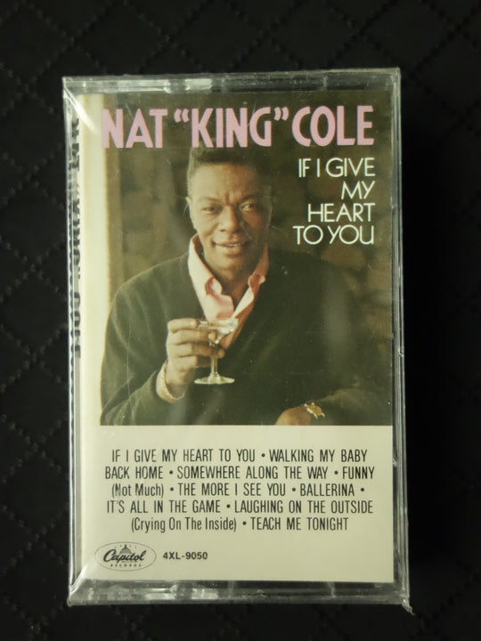 Nat King Cole "If I Give My Heart To You"-Cassette Tapes-UnDigable Digs