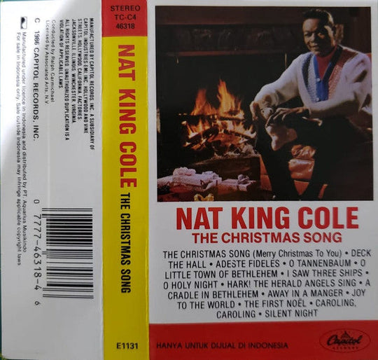 Nat King Cole "The Christmas Song"-Cassette Tapes-UnDigable Digs