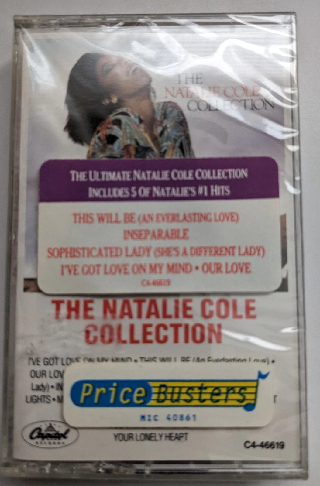 Natalie Cole "Collection"-Cassette Tapes-UnDigable Digs