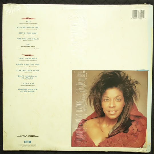 Natalie Cole "Good To Be Back" (LP)-Vinyl Records-UnDigable Digs