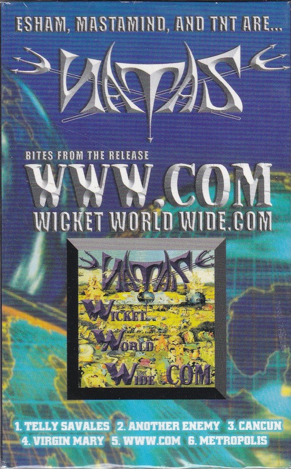 Natas "Bites From Www.Com Wicket World Wide"-Cassette Tapes-UnDigable Digs