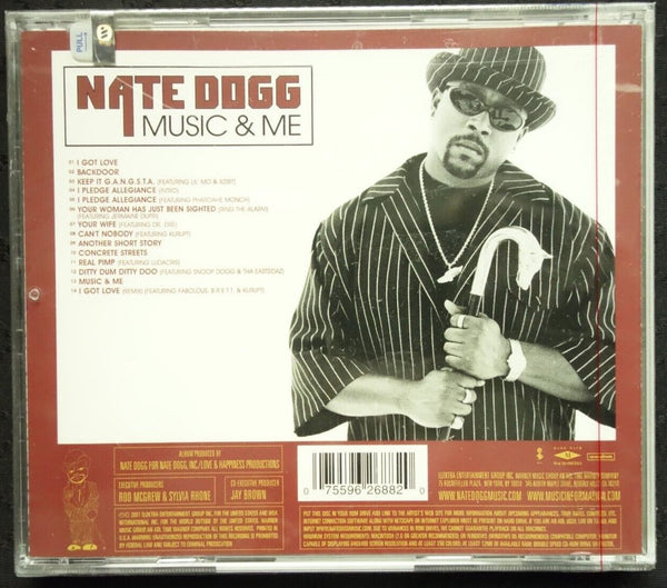 Nate Dogg "Music & Me" (CD)-CDs-UnDigable Digs