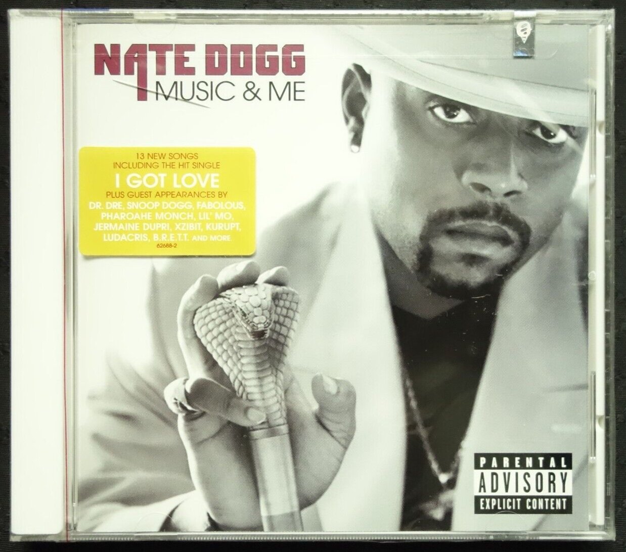 米2discs LP Nate Dogg Music &amp;amp; Me 626881 ELEKTRA /00260 Nate Dogg – Music & Me – 2 x Vinyl (LP, Album, Stereo), 2001