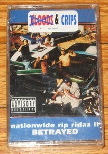Nationwide Rip Ridaz "Nationwide Rip Ridaz II: Betrayed (Can't Trust Nobody)"-Cassette Tapes-UnDigable Digs