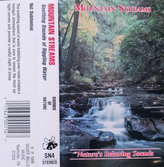 Nature's Music: Mountain Stream-Cassette Tapes-UnDigable Digs