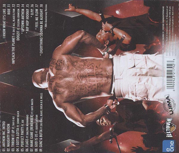 Naughty By Nature "Anthem Inc." (CD)-CDs-UnDigable Digs