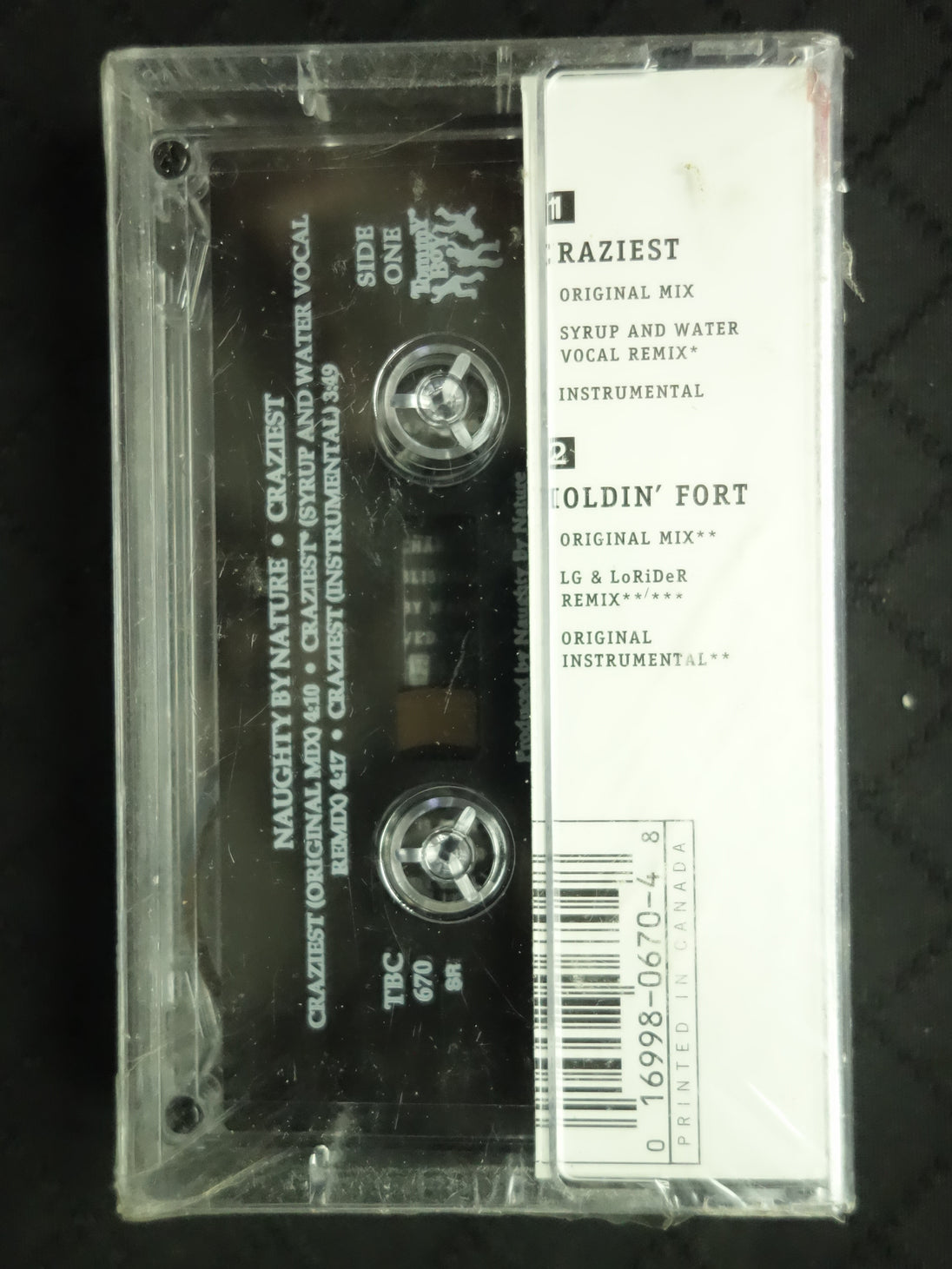 Naughty By Nature "Craziest" (Maxi-Single)-Cassette Tapes-UnDigable Digs