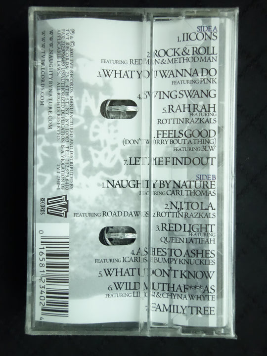 Naughty By Nature "Iicons"-Cassette Tapes-UnDigable Digs