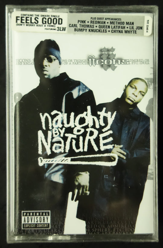 Naughty By Nature "Iicons"-Cassette Tapes-UnDigable Digs